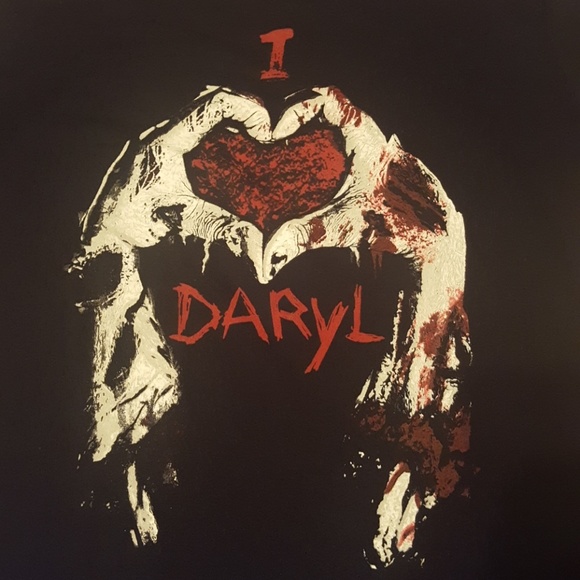 The Walking Dead T-shirt  " I Love Daryl" - Picture 3 of 3